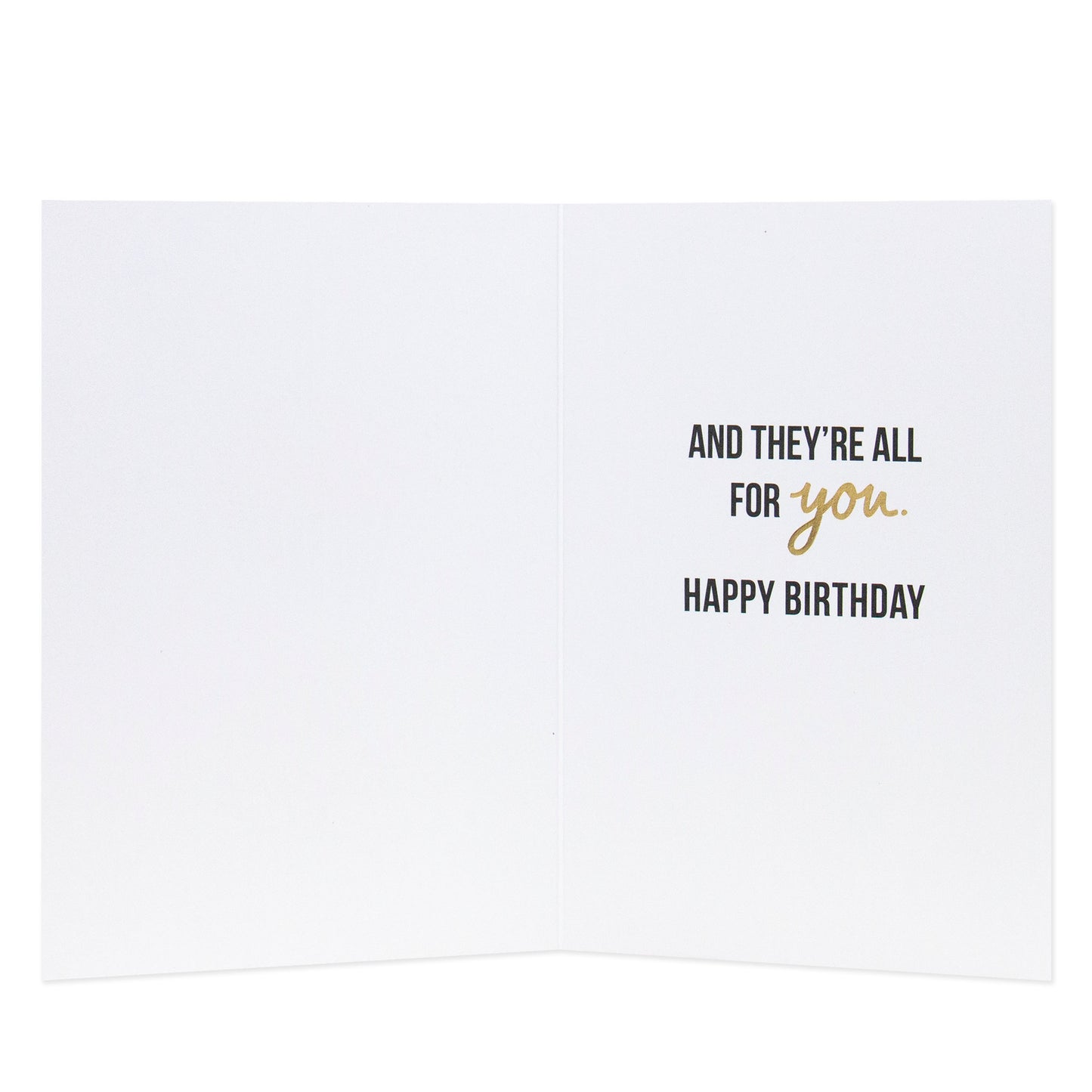 Connections from Hallmark Birthday Card - A Million Happy Wishes