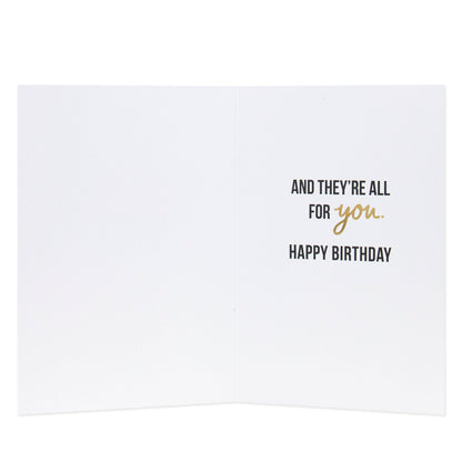 Connections from Hallmark Birthday Card - A Million Happy Wishes