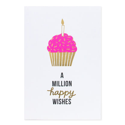 Connections from Hallmark Birthday Card - A Million Happy Wishes