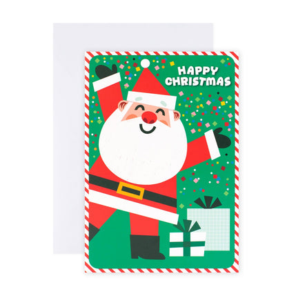 Creative Publishing by Hallmark Christmas Card - Happy Santa