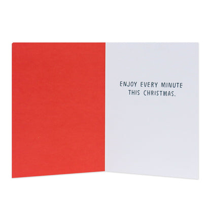 Hallmark Shoebox Christmas Card - Enjoy Every Minute