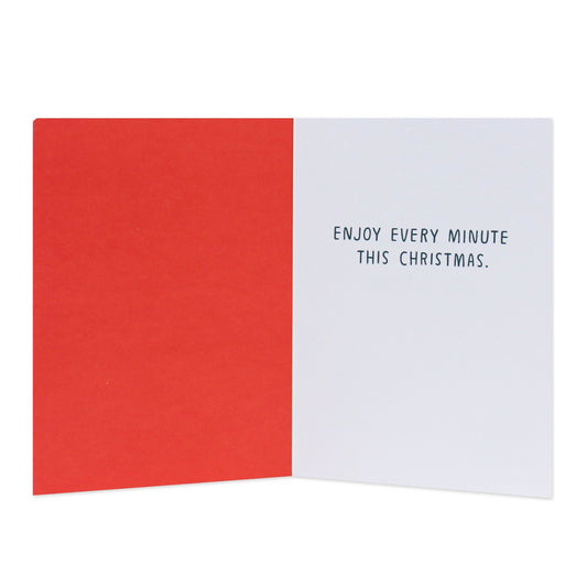 Hallmark Shoebox Christmas Card - Enjoy Every Minute