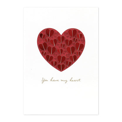 Hallmark Signature Love Card - You Have My Heart