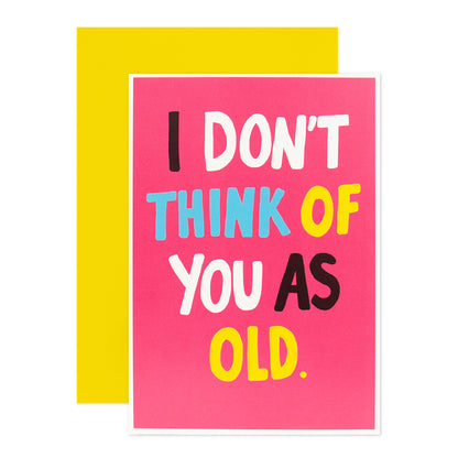 Hallmark Shoebox Birthday Card - Not Old?