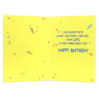 Connections from Hallmark Birthday Card - Basset Hound Party Hat