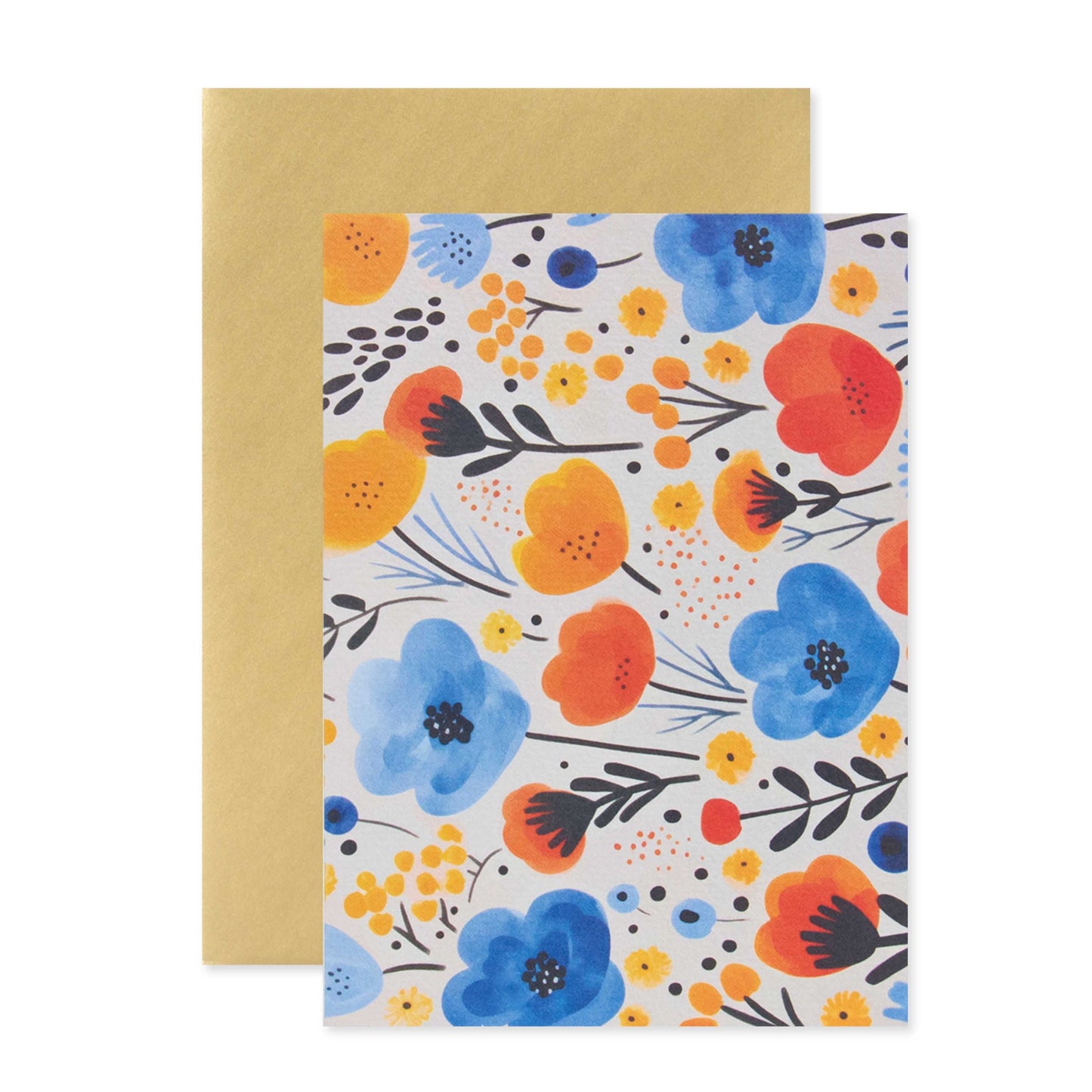 Hallmark Premium Note Cards - 10 Blank Cards and metallic envelopes - 2 designs