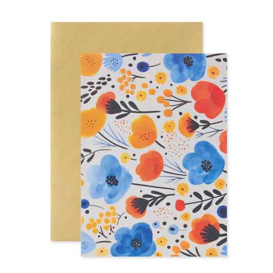 Hallmark Premium Note Cards - 10 Blank Cards and metallic envelopes - 2 designs