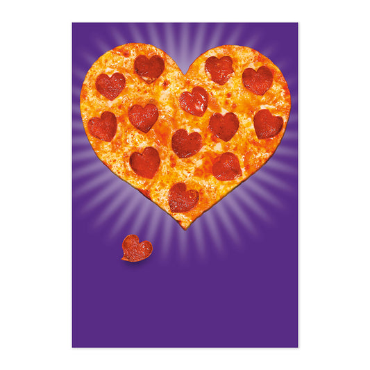 Hallmark Valentine's Day Card - More Than Pizza