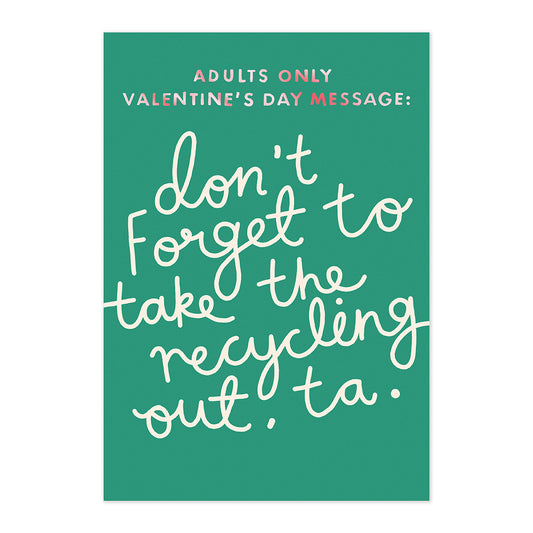 Hallmark Valentine's Day Card - Adults Only