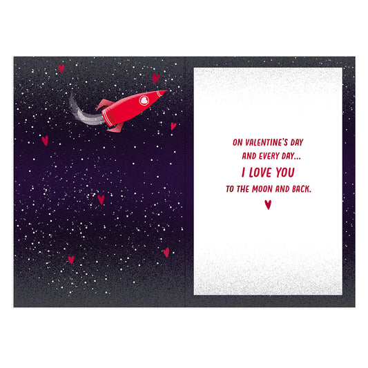 Hallmark Valentine's Day Card - Moon & Back