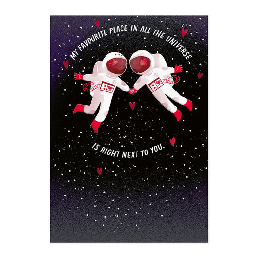Hallmark Valentine's Day Card - Moon & Back