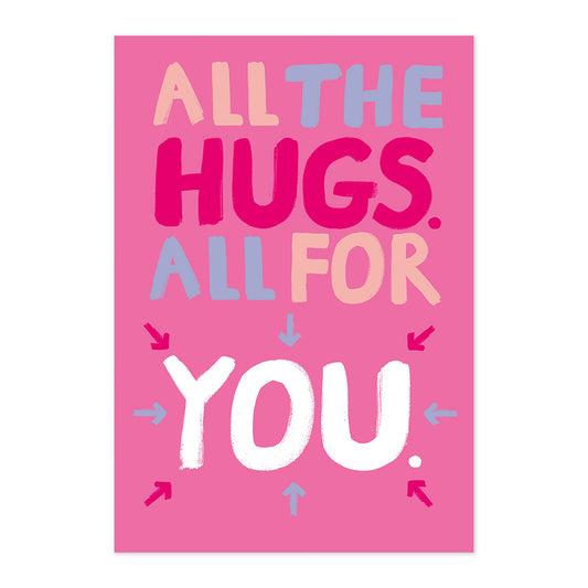 Hallmark Valentine's Day Card - All The Hugs