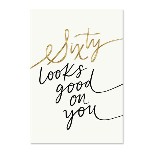 Hallmark 60th Birthday Card - Celebrate In Style