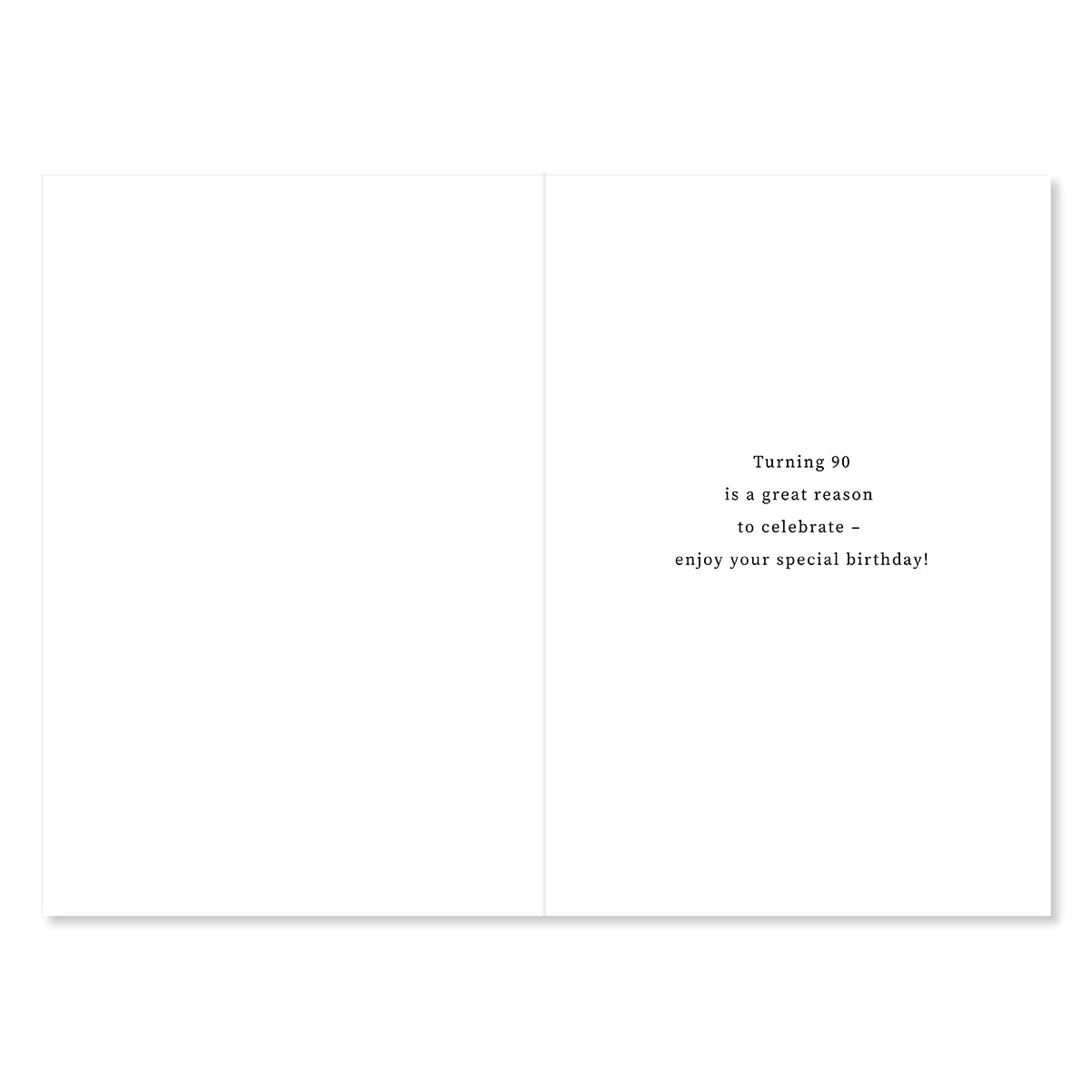 Hallmark 90th Birthday Card - Incredible Years