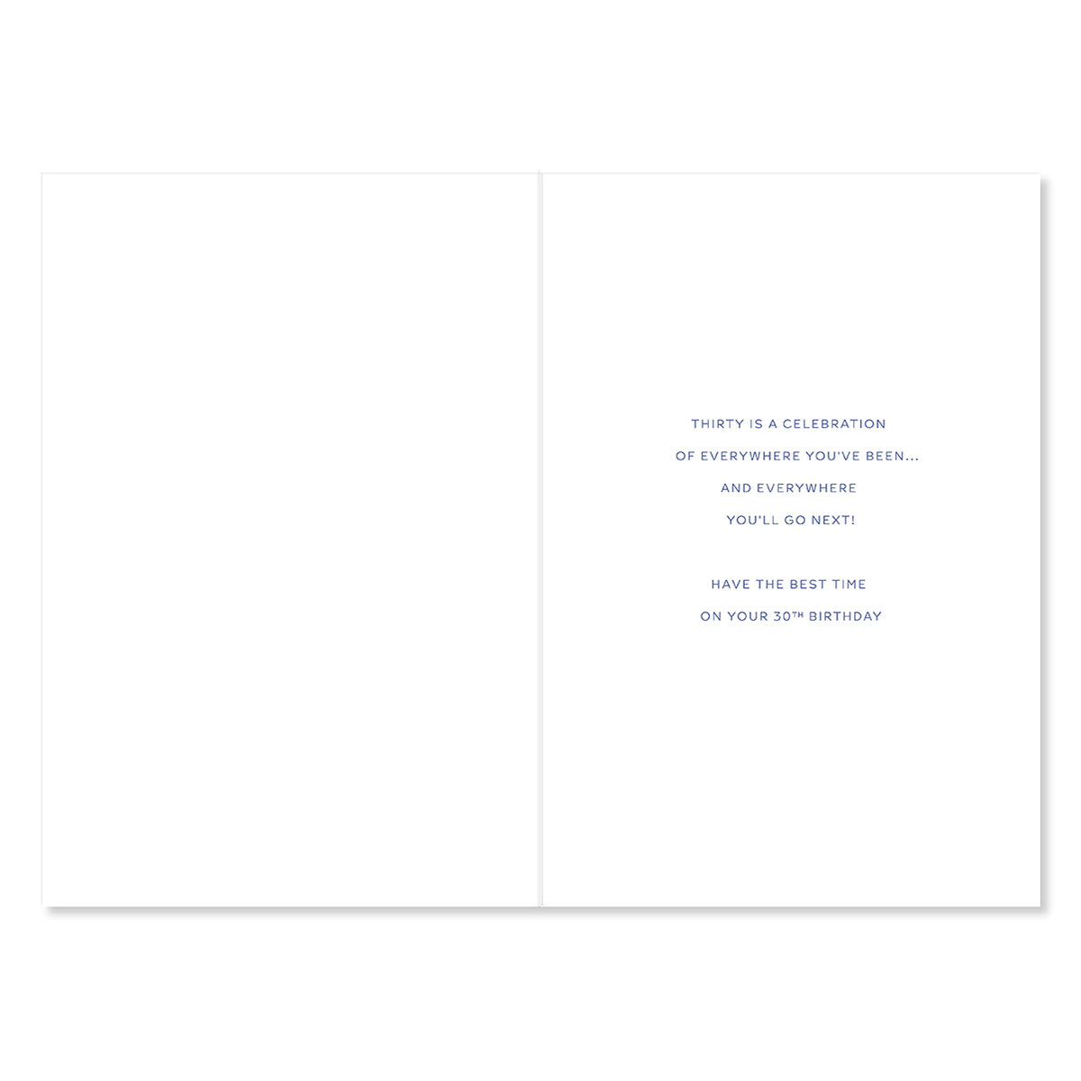 Hallmark 30th Birthday Card - Best Time