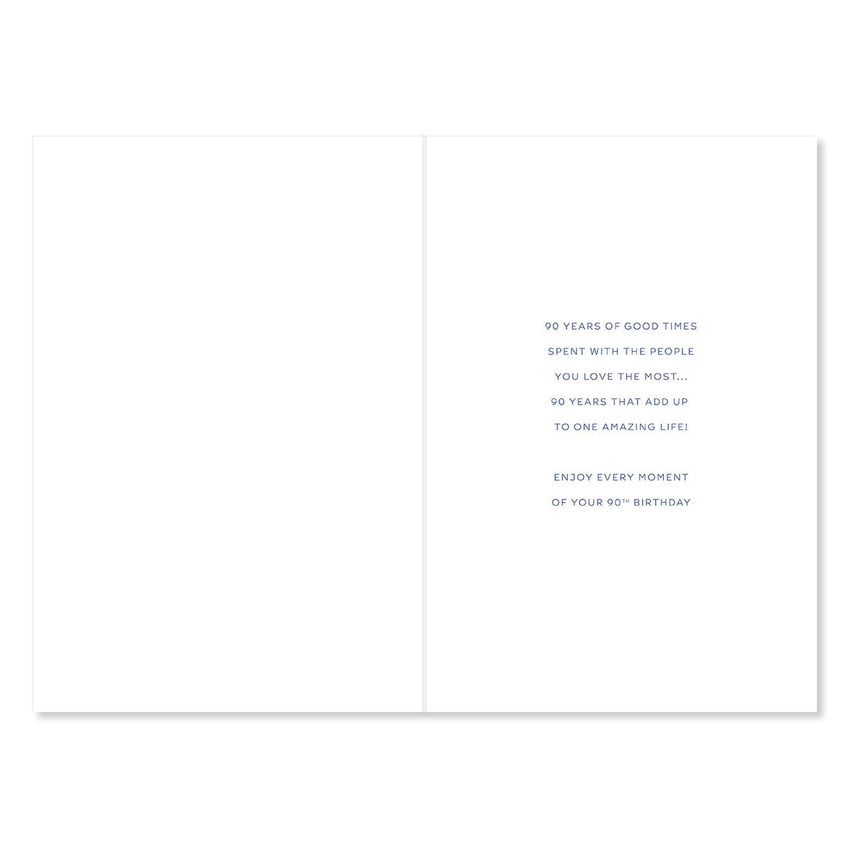 Hallmark 90th Birthday Card - Amazing Life