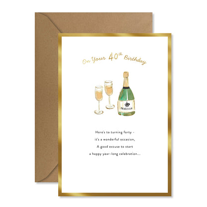 Hallmark 40th Birthday Card - Wonderful Occasion