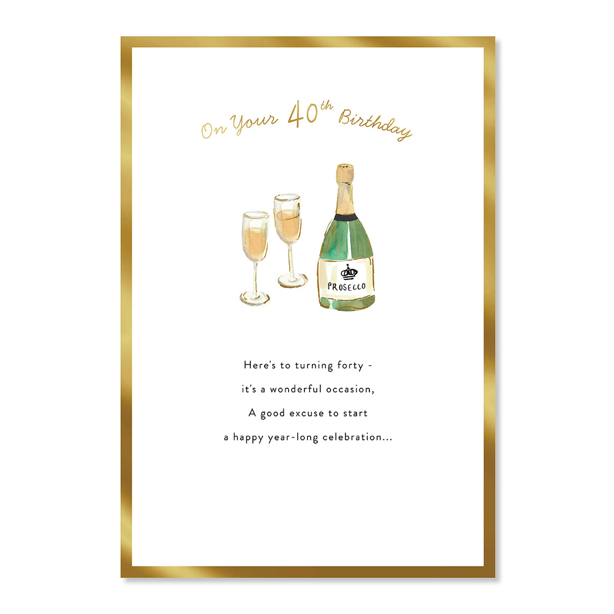 Hallmark 40th Birthday Card - Wonderful Occasion