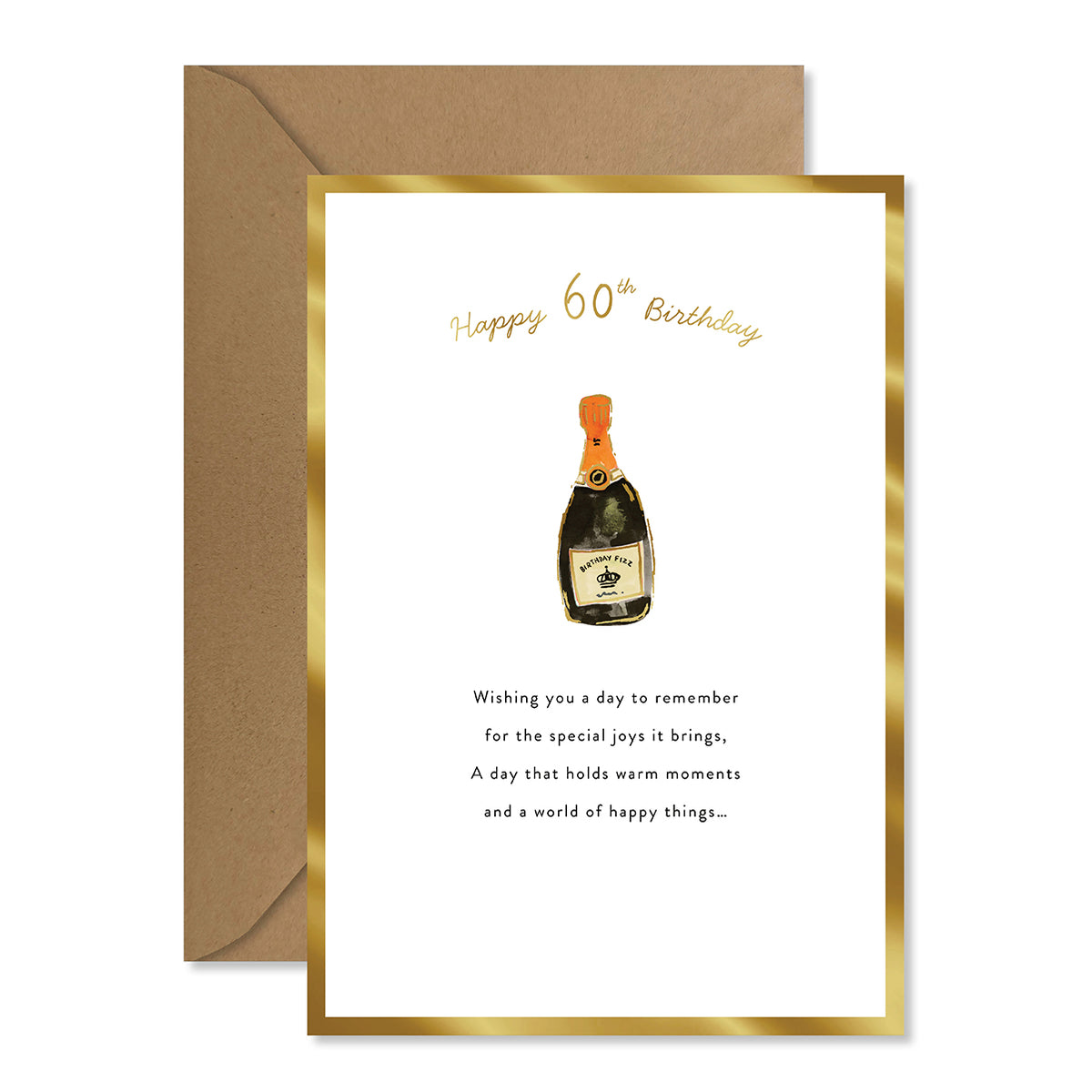 Hallmark 60th Birthday Card - Warm Moments