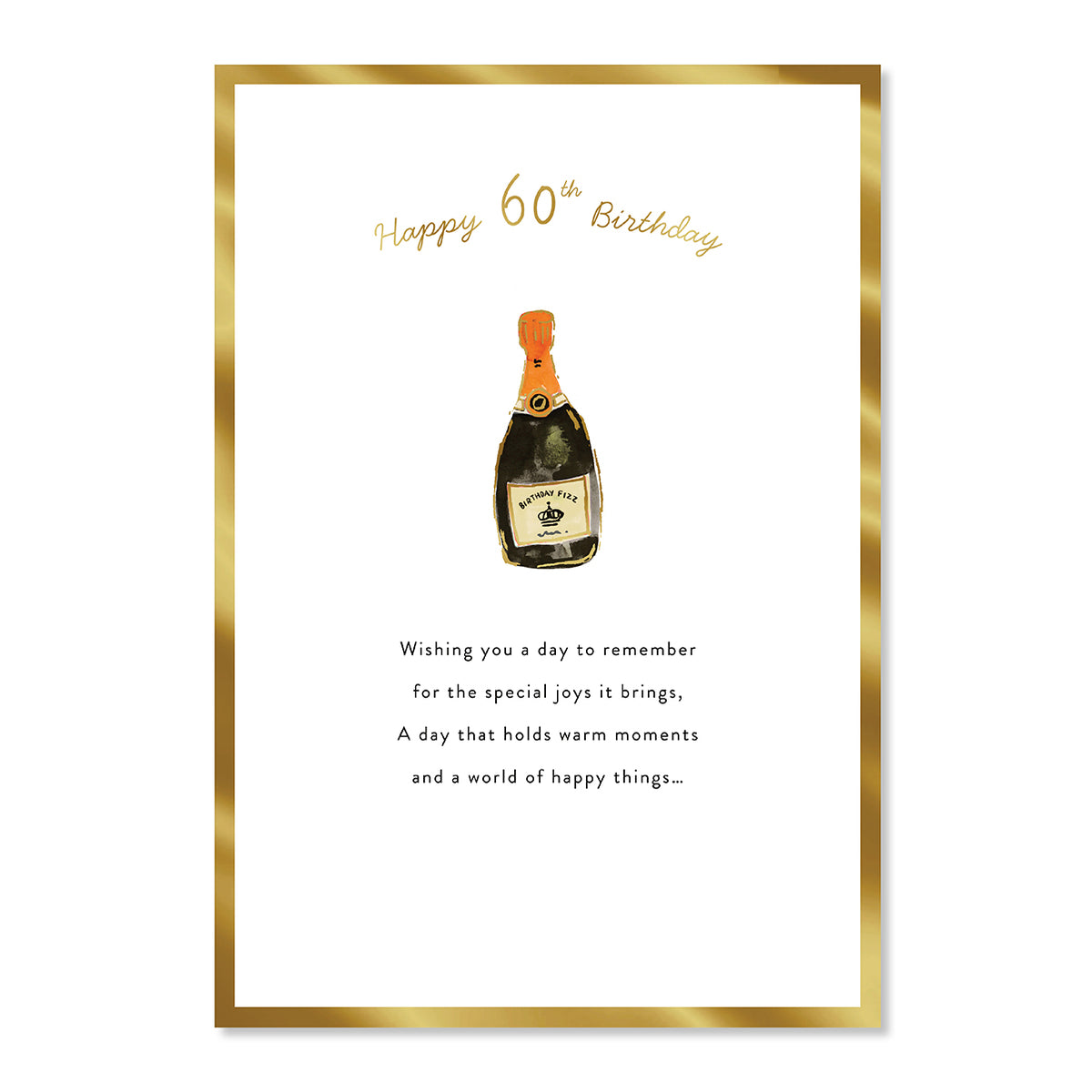 Hallmark 60th Birthday Card - Warm Moments