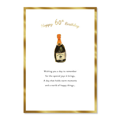 Hallmark 60th Birthday Card - Warm Moments
