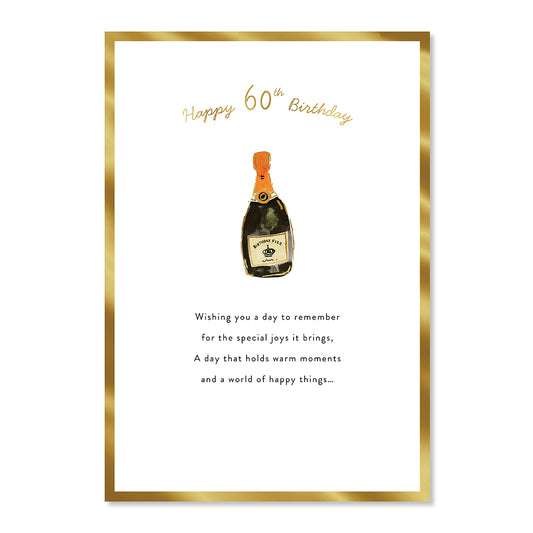 Hallmark 60th Birthday Card - Warm Moments