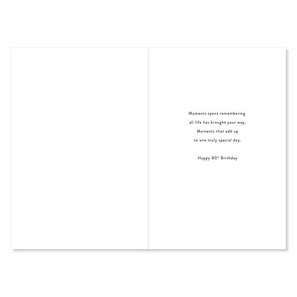 Hallmark 80th Birthday Card - Special Day