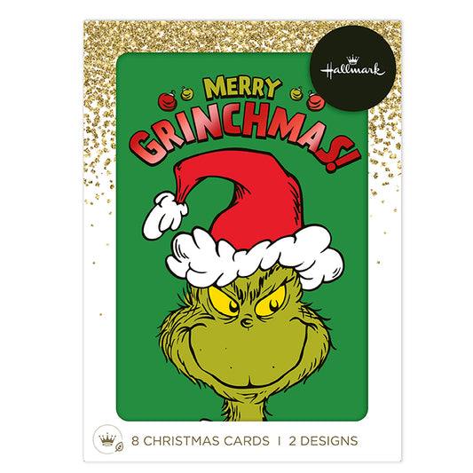 Hallmark Boxed Christmas Cards 8 Pack - The Grinch