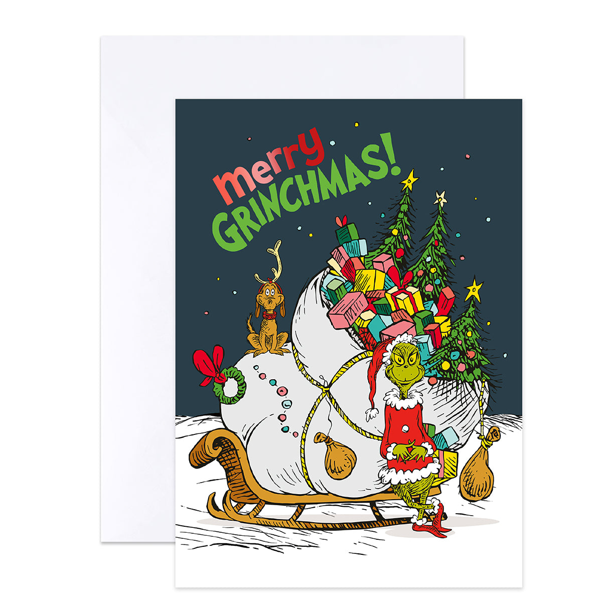 Hallmark Boxed Christmas Cards 8 Pack - The Grinch