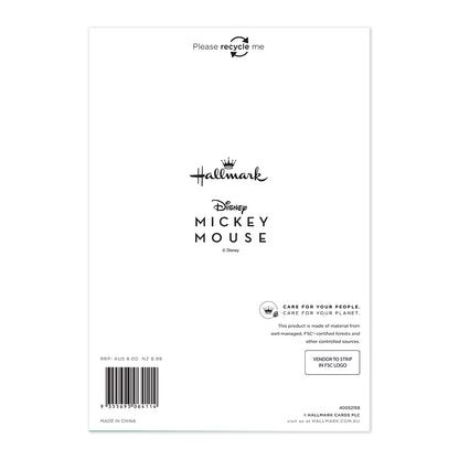 Hallmark Disney Mickey Mouse Valentine's Day Card - For My Husband