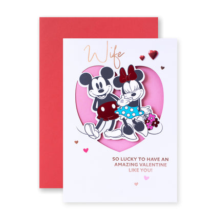 Hallmark Valentine's Day Wife Card - So Lucky