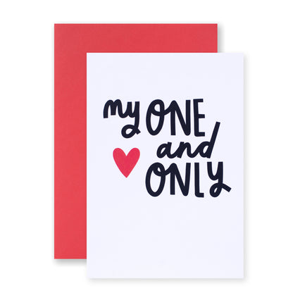 Hallmark Valentine's Day Card - My One And Only