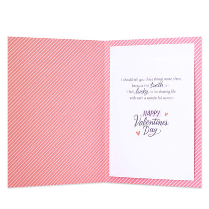 Hallmark Valentine's Day Wife Card - My Wife You're THE ONE for me…