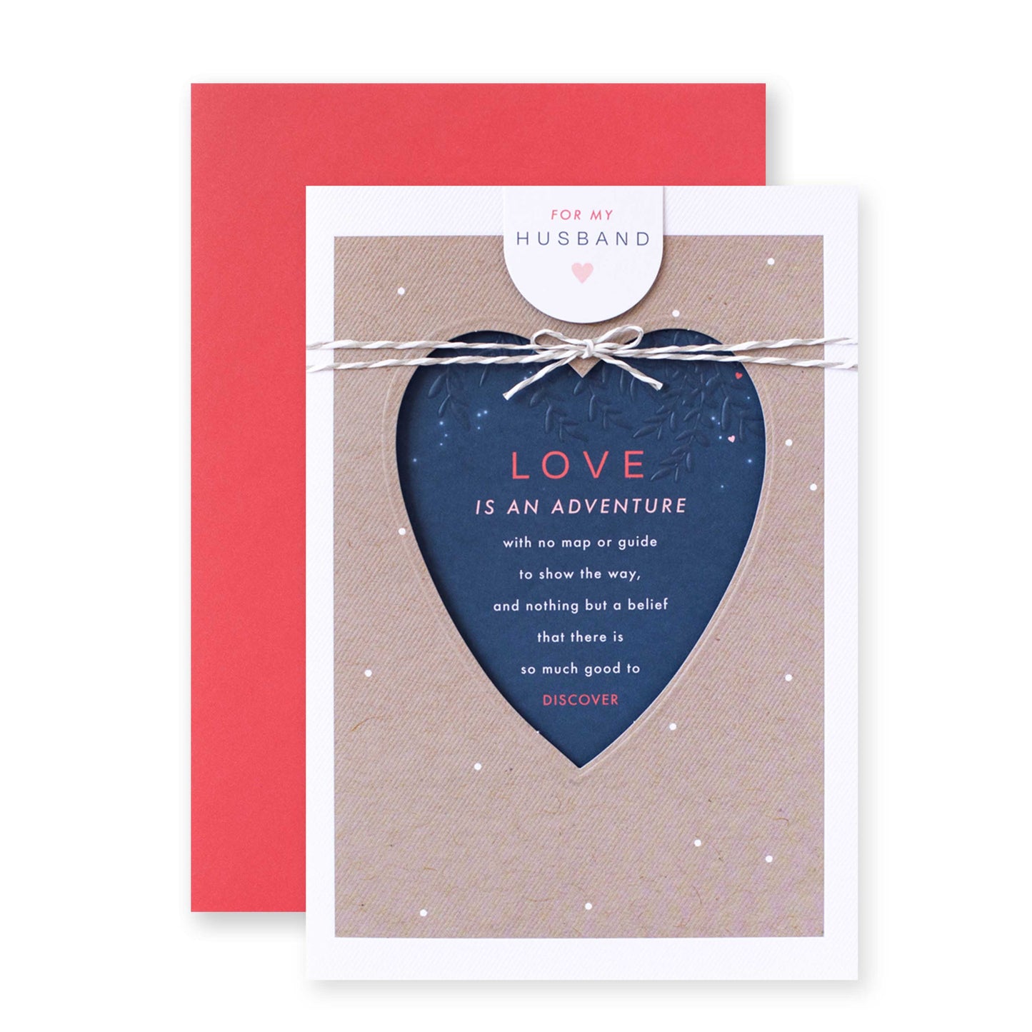 Hallmark Valentine's Day Card - For My Husband