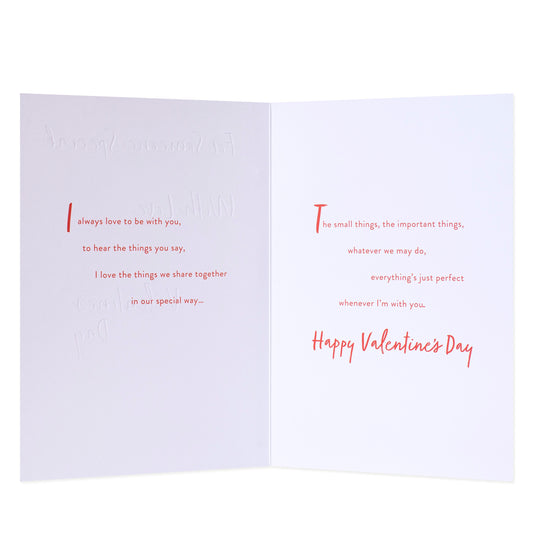 Hallmark Valentine's Day Card - For Someone Special
