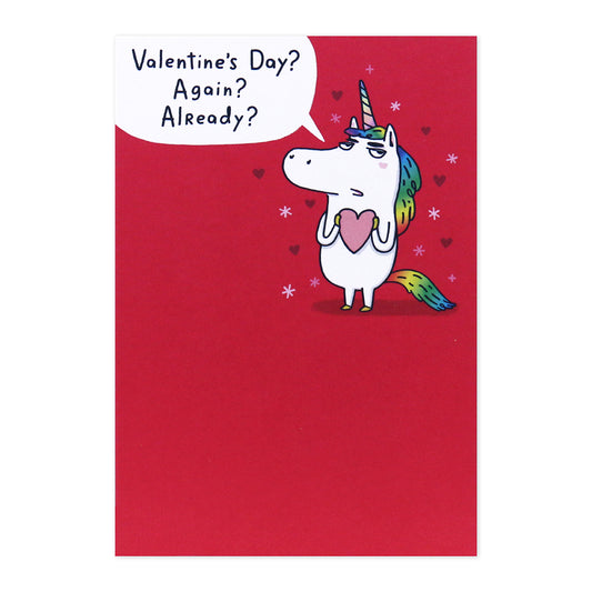 Hallmark Shoebox Valentine's Day Card - Valentine's Day? Again? Already?