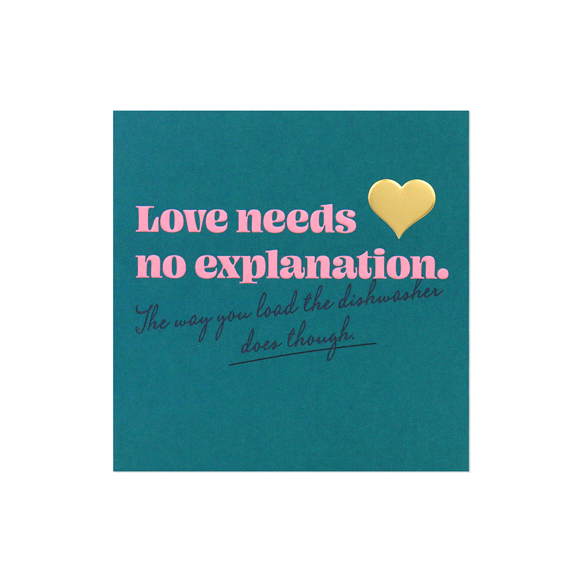 Hallmark Valentine's Day Card - The Way You Load The Dishwasher