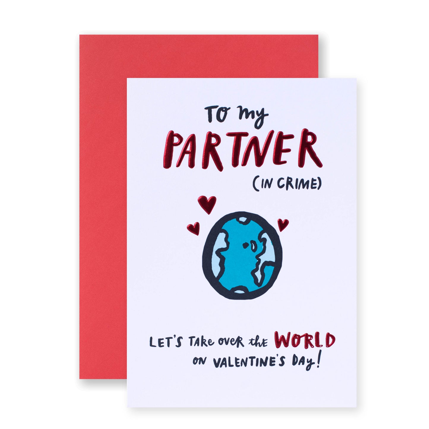 Hallmark Valentine's Day Card - To My Partner (In Crime)