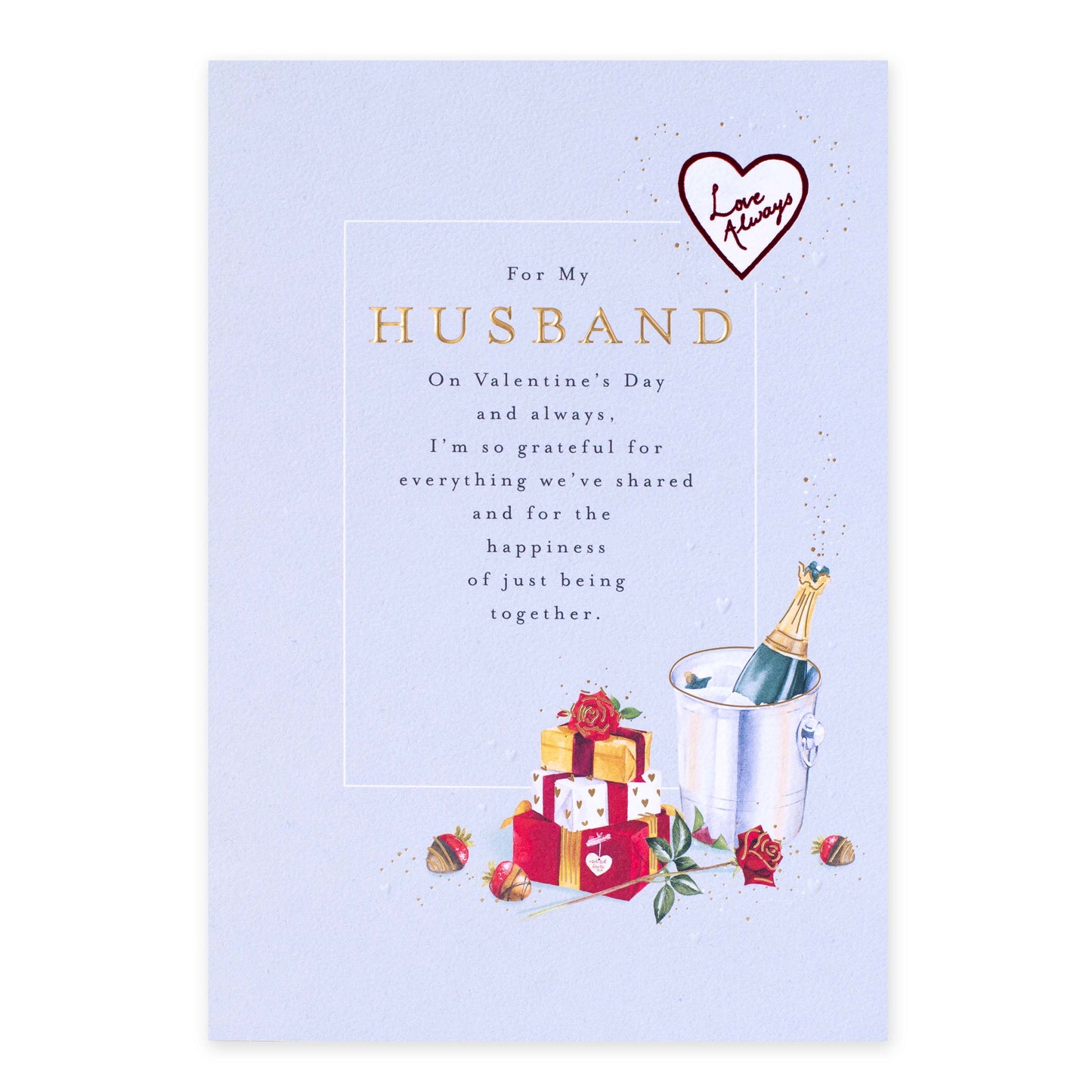Hallmark Valentine's Day Card For Husband - On Valentine's Day & Always