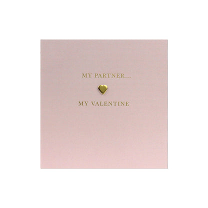 Hallmark Valentine's Day Card For Partner - My Partner… My Valentine