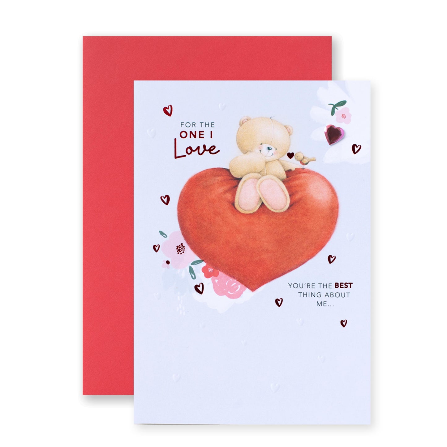 Hallmark Valentine's Day Card Forever Friends - For The One I Love