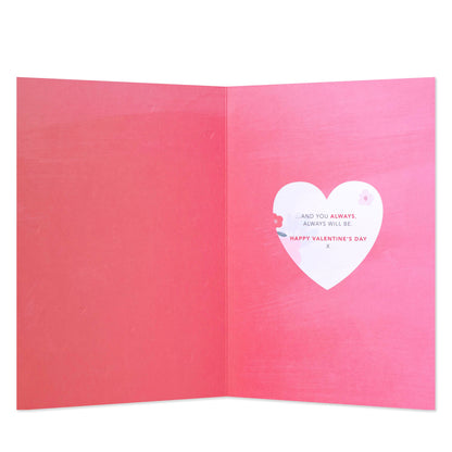 Hallmark Valentine's Day Card Forever Friends - For The One I Love