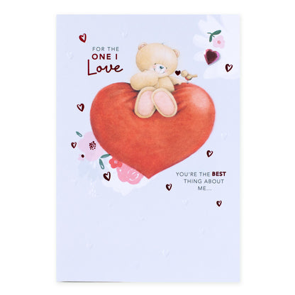 Hallmark Valentine's Day Card Forever Friends - For The One I Love