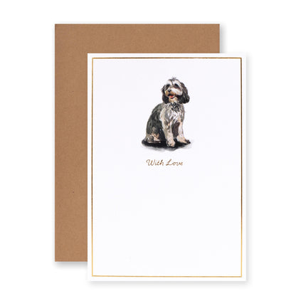 Hallmark Whimsical Whiskers With Love Greeting Card - Maltese Dog