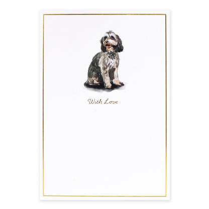 Hallmark Whimsical Whiskers With Love Greeting Card - Maltese Dog