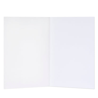 Hallmark Ozzy Oddities Thank You Card - Hundreds & Thousands, blank interior, flat lay view for personal message.