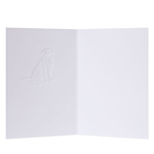 Hallmark Whimsical Whiskers With Love Greeting Card - Golden Retriever Dog