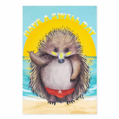 Hallmark Ozzy Oddities Greeting Card - Swell Day