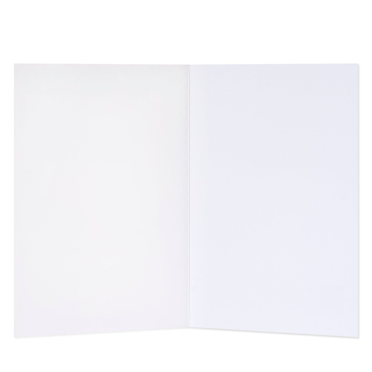 Hallmark Ozzy Oddities Greeting Card - Hugs & Kisses, blank interior, showcasing ample space for personal messages.