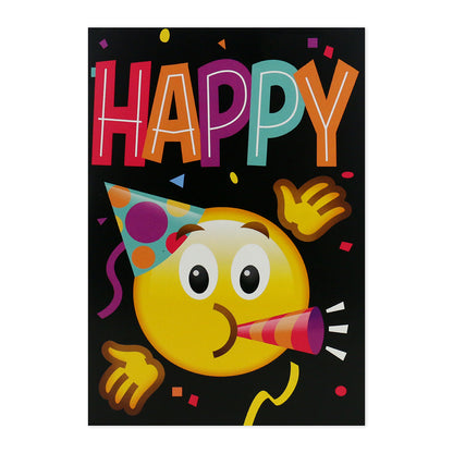 Hallmark Interactive Sound Card - Happy Celebration Emoji!